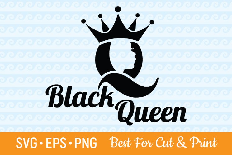 black queen svg